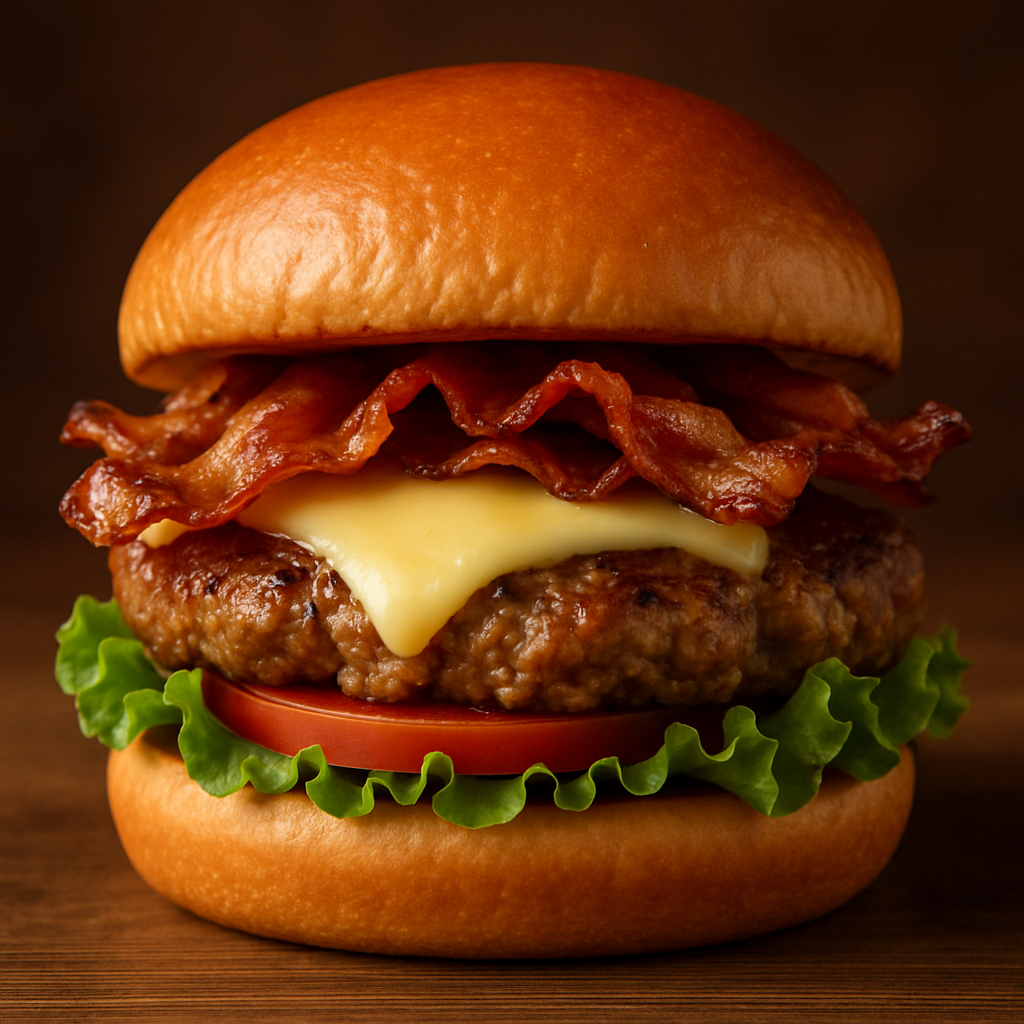 Hambúrguer de Bacon